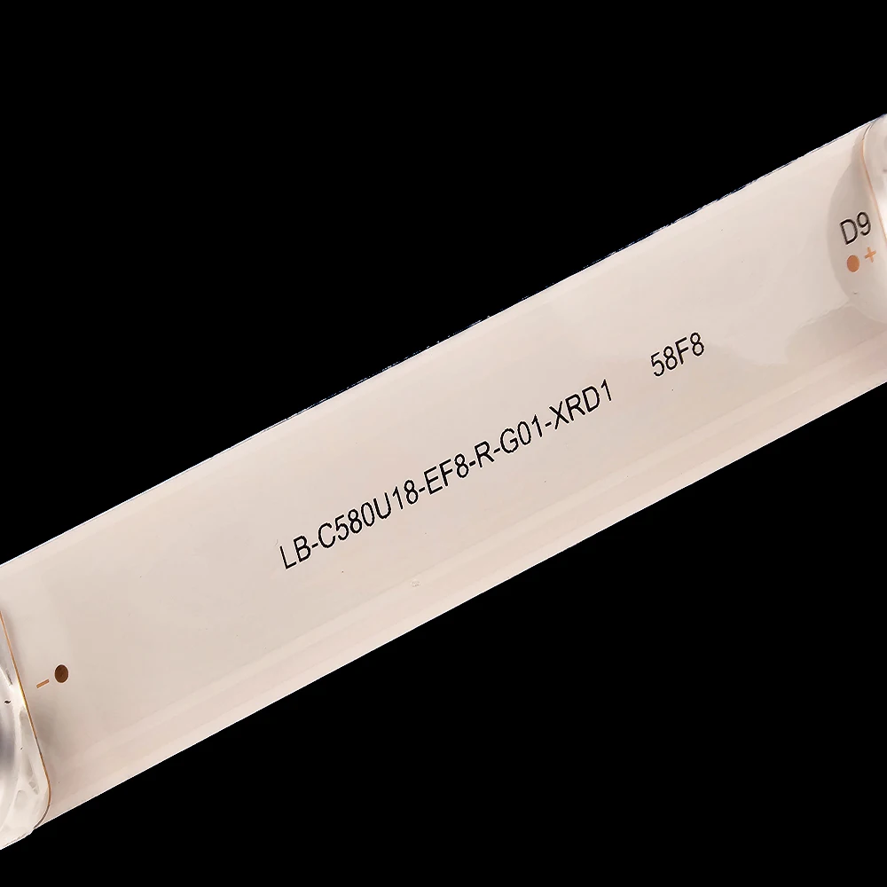 LED شريط إضاءة خلفي 12 مصباح لتلفزيون تشانغهونغ 58 "TV 58D2P 58F8 58DP600 CRH-ZG 583030120482 PREV1.2 JL.D580C1330-002BS-M ألوكس Al58sbuhd