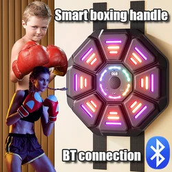 Smart Music Boxing Sandbag Adult/Children Sports Wall-mounted Music Boxing Machine Boxing Wall Target Muay Thai Reaction Trainer