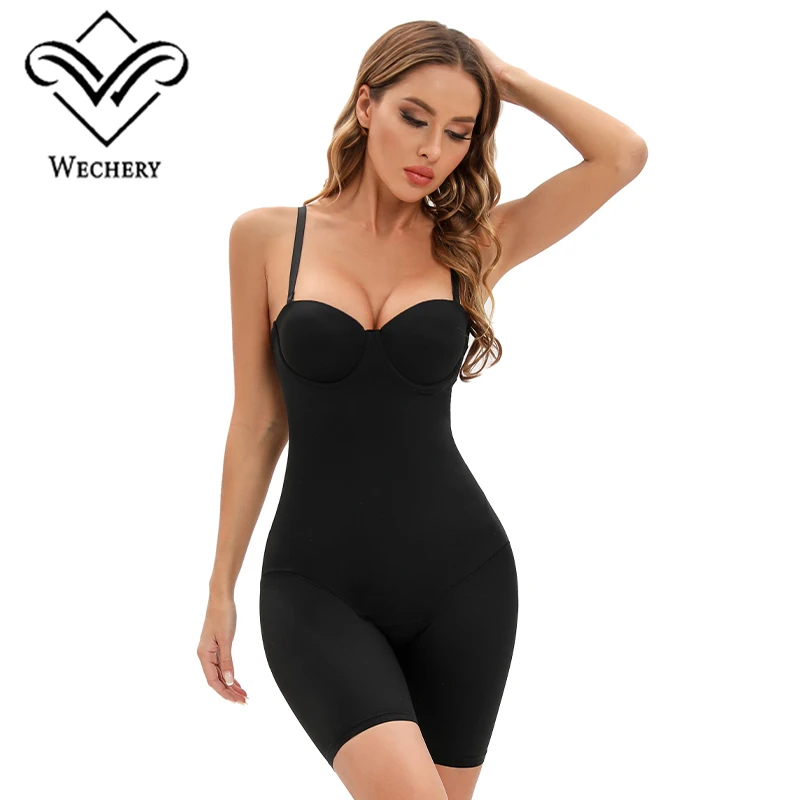 Women Sexy Underwire Rompers Black Shapewear Bodysuit Sexy Casual Body Shapers Stretch Bodys Nude Jumpsuit Bodies Lingerie