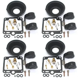 4 set for XJ900F 58L 1986-1990 XJ 900 XJ900 Motorcycle carburetor repair kit plunger diaphragm oil cup float