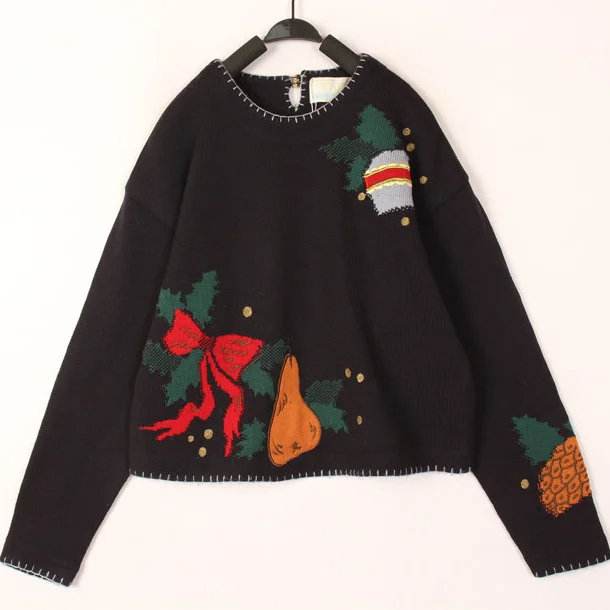 

Винтажный шерстяной свитер с капюшоном в японском стиле Харадзюку, этнический вязаный кардиган для женщин, осень-зима