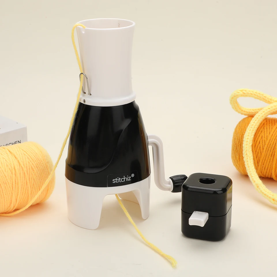 IMAZY Portable Hand Knitting Machine Hand Manual Wool Yarn Rope Knit Loom Spool Knitter Knitted Bracelet Weave Tool Supplies