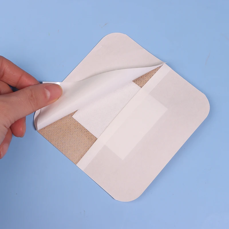 멸균 드레싱 방수 피부 색상 통기성 접착제, 피부 소독 상처 지혈 스티커, 응급처치 붕대, 10 개