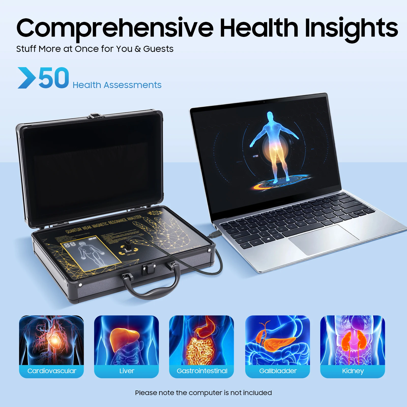 Квантовый анализатор здоровья  – обзор и цена Health Wellness Report