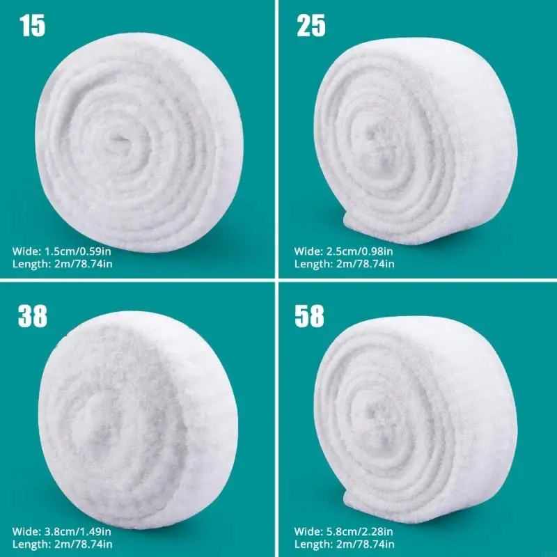 55 كيلو دالتوت مرن الأنبوبية ضمادة 2M الطول مرنة صافي خلع الملابس أنبوبوز تنفس الشاش لذراع الذراع الكاحل كوع معصم الركبة #6