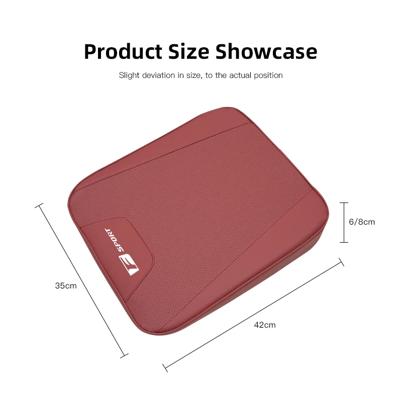 2025New مقعد السيارة نابا المواد الجلدية منعش وسادة الارتفاع زيادة حصيرة لكزس Fsport RX330 IS250 Ct200h ES300h RX350