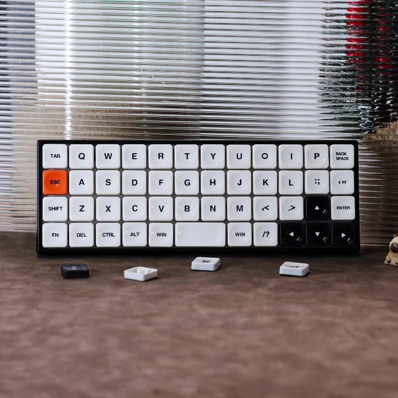 Low Profilev Engraved Keycaps PBT Thermal Sublimation Mechanical Keyboard Customized Low Profile Keycaps