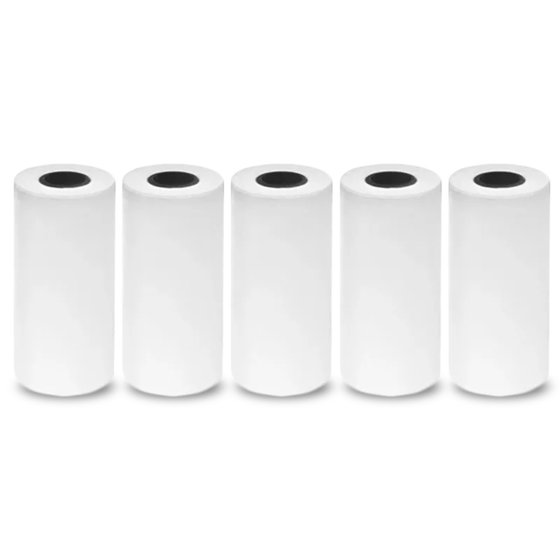 5 Rolls White