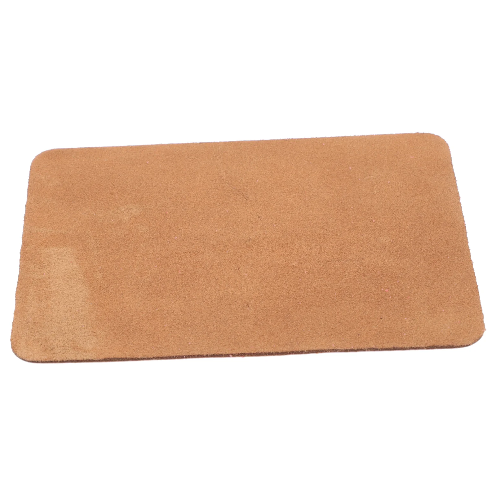 Non-slip Mat Guitar Anti-skid Pad Pipa Fixed Cattlehide Wear-resistant Musical Instrument Rough Brown Cowhide for Instruments