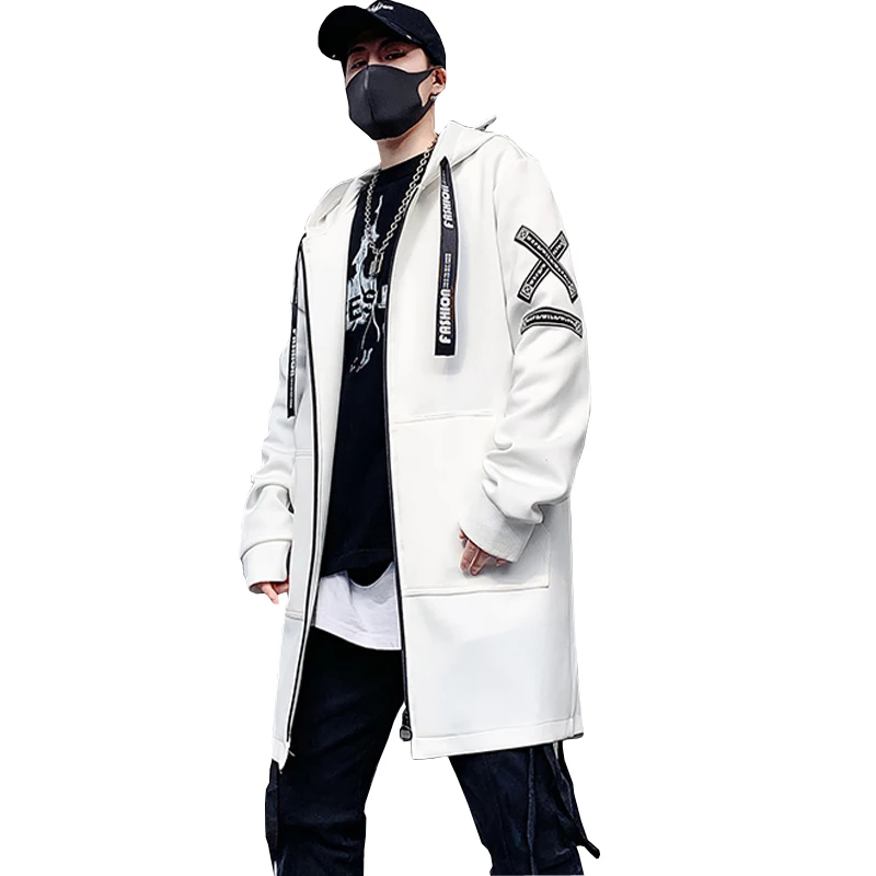 Jaquetas Masculinas 2026: Casacos Longos de Algodão Estilo Hip Hop