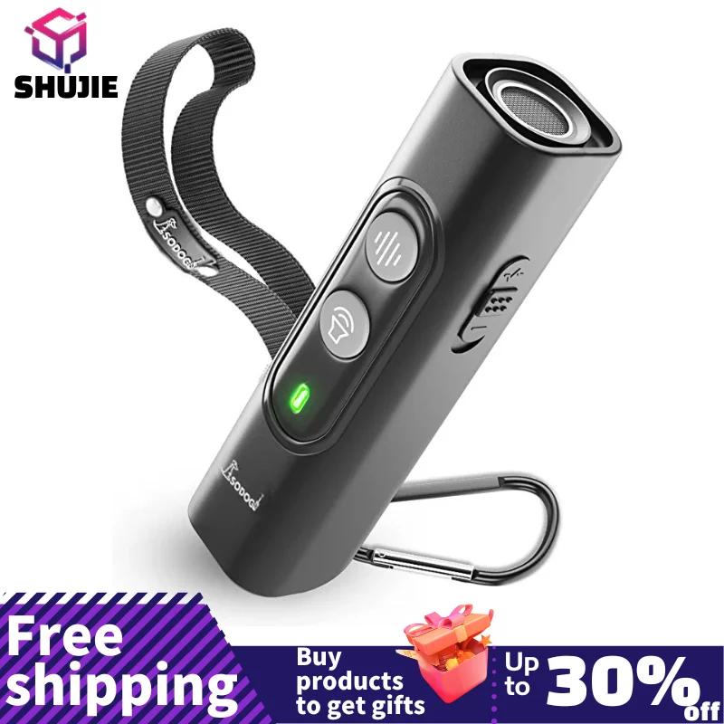 Répulsif Ultrasonique Anti-aboiement pour Chien, Dispositif d'Entraînement, Haute Puissance, Rechargeable par USB