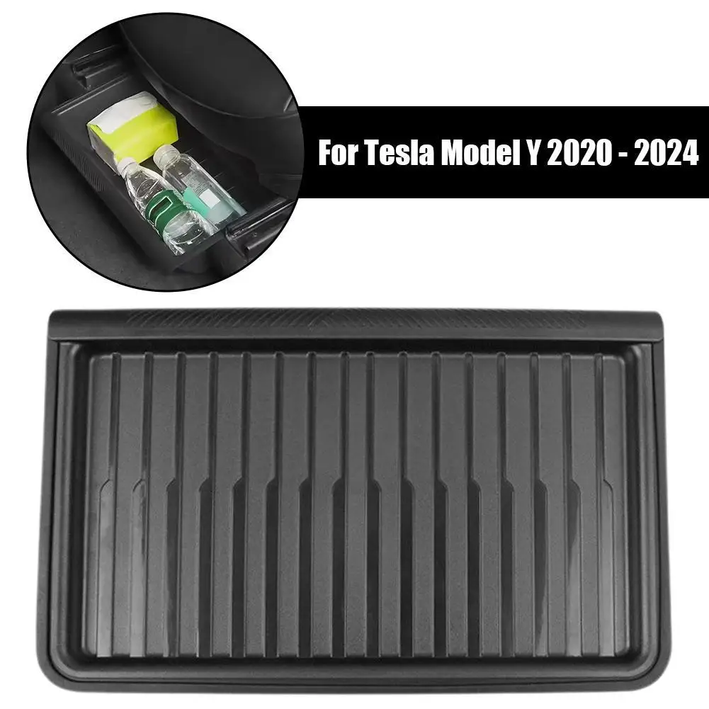

Suitable For 2020 - 2024 For Tesla Model Y Underseat Storage Box Car Storage Accessories