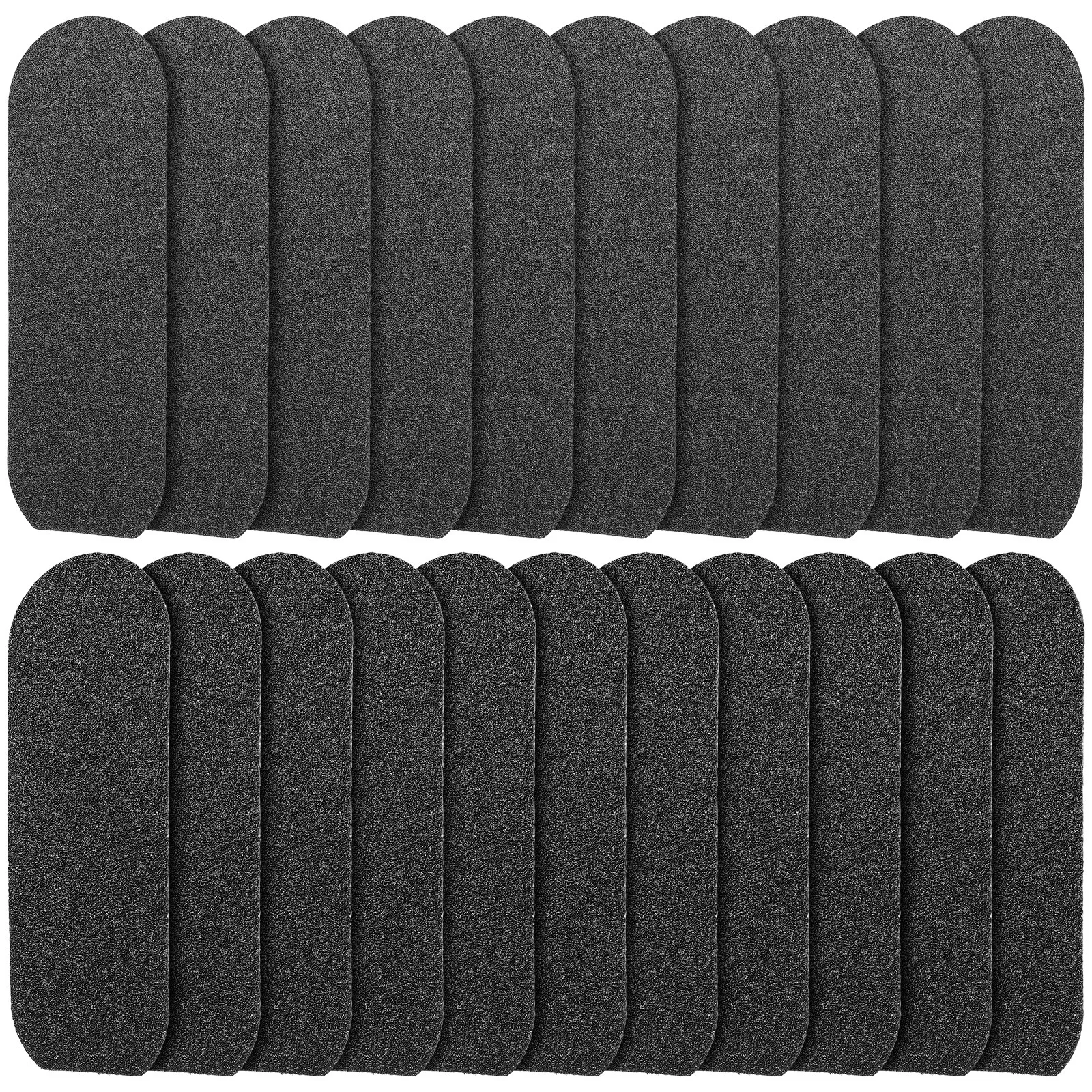 20Pcs Foot File Replacement Pads Self Adhesive Exfoliating Strips for Dead Skin Removal Gentle Fine Coarse Grit Foot Care