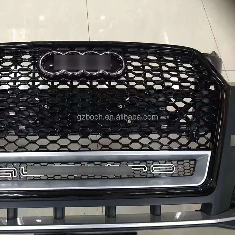 RSQ7 Car Bumpers for 2011+  Q7 SQ7 Change  Front Bumper Cars Grille Diffuser Tips