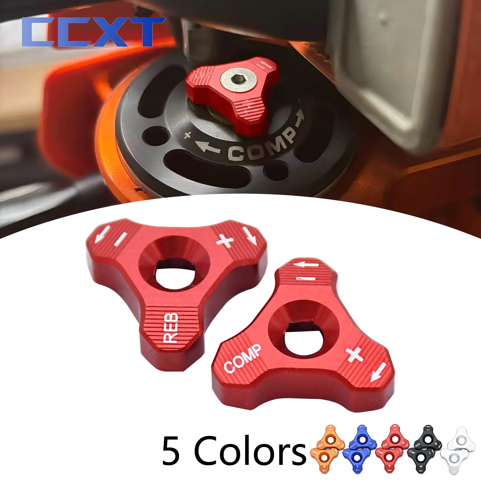 48mm Front Shock Absorber Fork Knob Adjuster Bolt For KTM EXC EXCF SX SXF XC XCF 125-530 For Beta 250RR 300RR 350RR 400RR 430RR