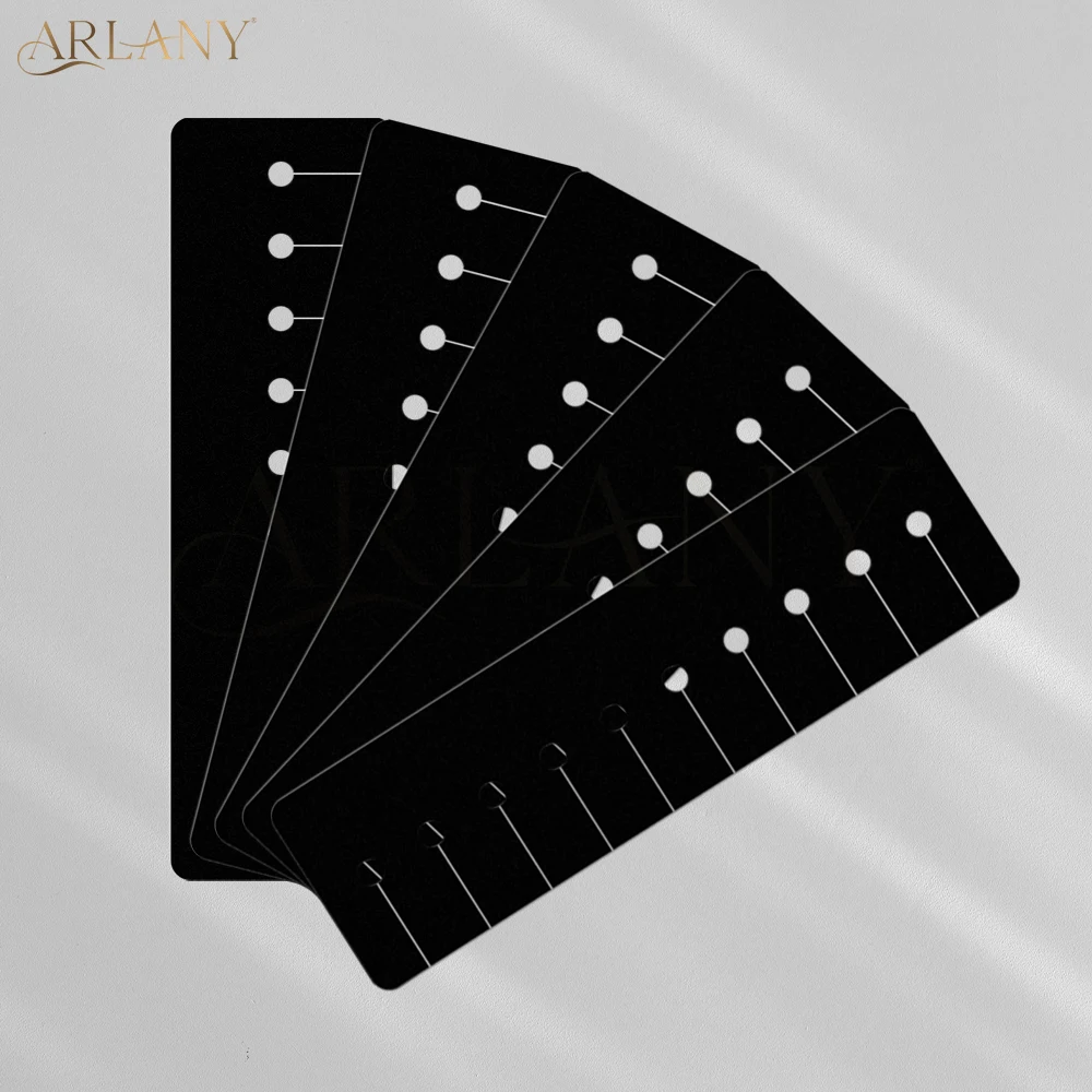 ARLANY Long Strip Heat Shield Guard Template for Hair Extensions Heat Protector for Keratin Bonding Extension Application Guard