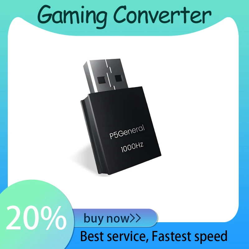 Besavior P5General 2026 PS5ゲームコンバーターUSBアダプター、1000Hz