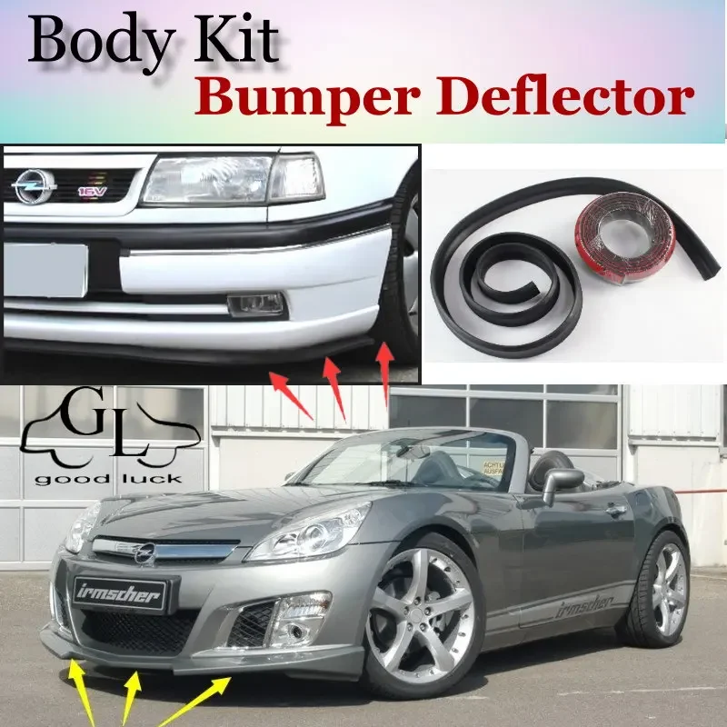 

Дефлектор губ для бампера Opel Fme GT/E, клейкая Полоса для защиты переднего спойлера и юбки от царапин в автомобиле, комплект кузова