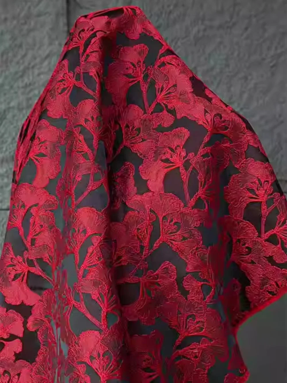 

New Chinese Style Jacquard Fabric for Cheongsam Horse Face Dress Han Clothing Designer Cloth Diy Sewing Cloth Per Meter