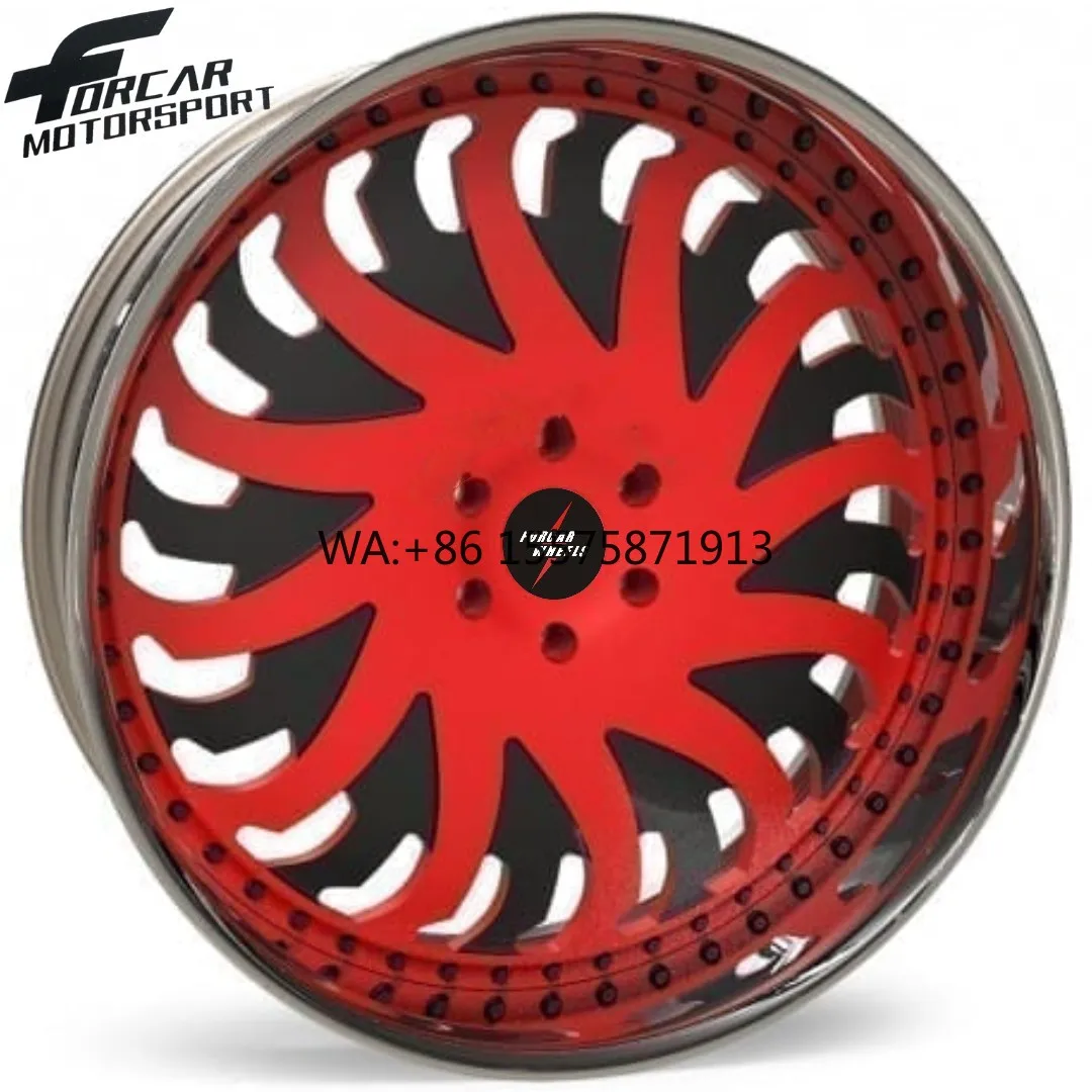 

Forcar Deep Concave Custom Forged High-Tech Unique Simple Design T6061 16-24 Inch Lightweight Alloy Forged Wheels Rims