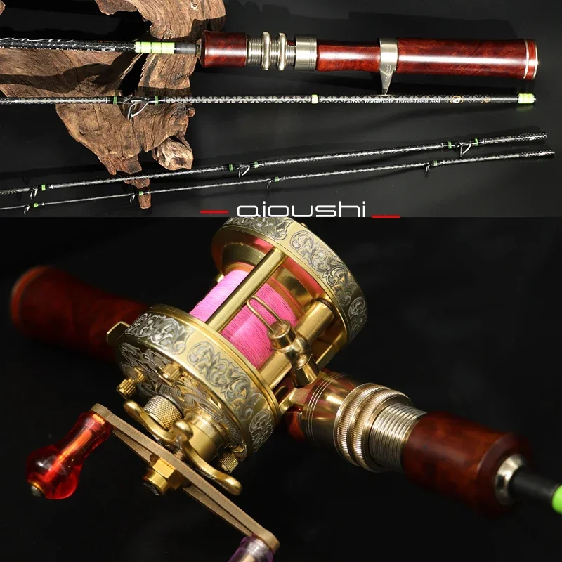 

Aioushi Aioushi-Fiber de Carbone, Face a Transporter, High Quality, Good Quality Trout knotty rod