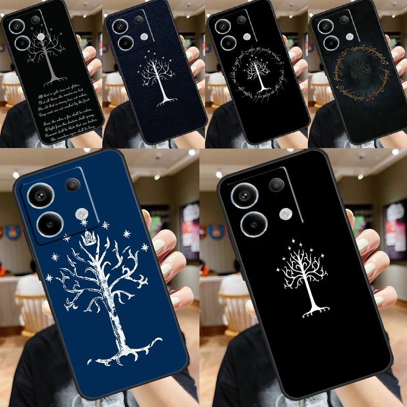 Tree Of Gondor Lotrs Case For Xiaomi Redmi Note 11 9 10 12 13 Pro Plus 9S 10S 11S 12S Remdi 13 12 C 9C 10C Cover