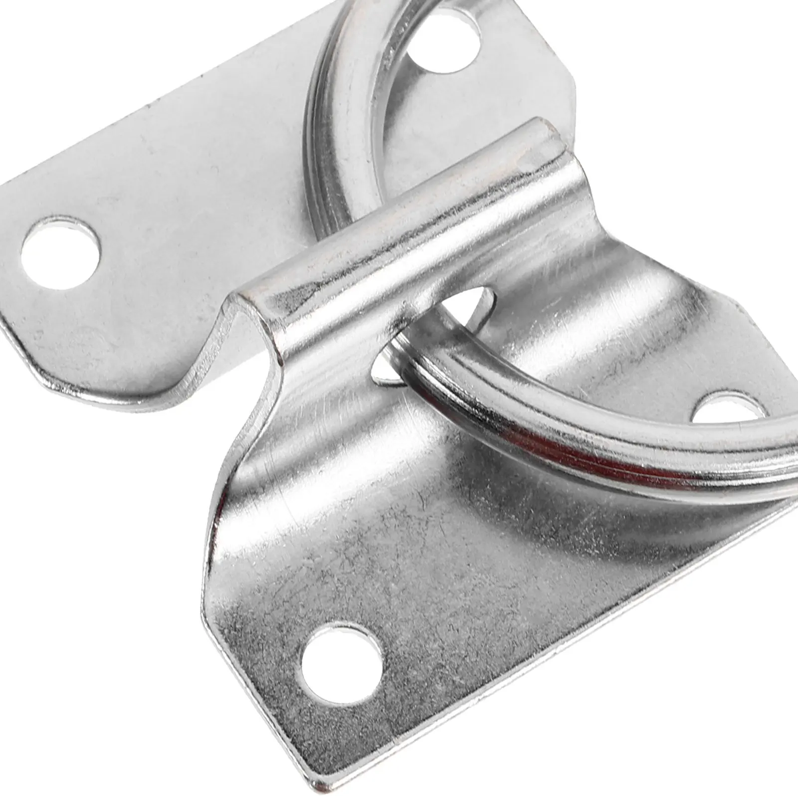 4Pcs Safe Horse Tie Ring Stainless Steel Gradual Rope Release Tie Blocker for Horse Training Riding Stable Stall Farm Equipment