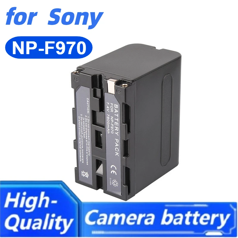 

NP-F970 NPF-960 Аккумулятор для камеры для замены светодиодного видеомонитора Sony, аккумуляторная батарея для фотосъемки