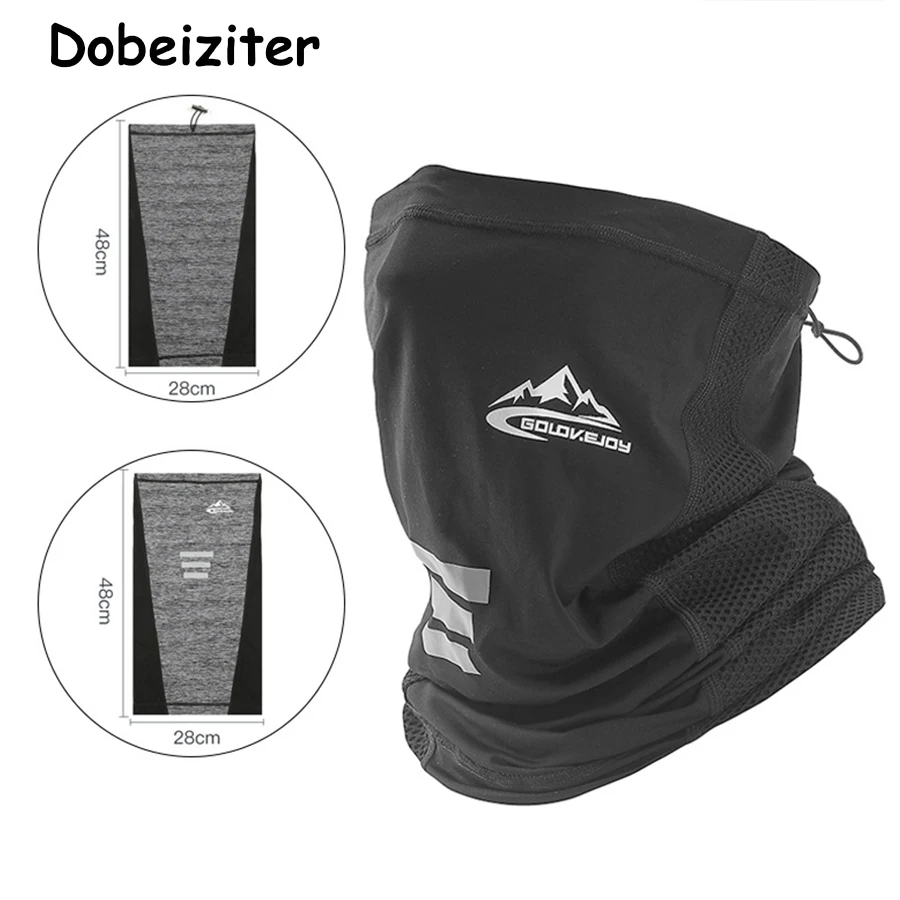 Radfahren Gesichts maske absorbieren Schweiß atmungsaktiv Angeln Training Sport Gesicht Schal Hals Gamasche Sommer Gesicht Bandana