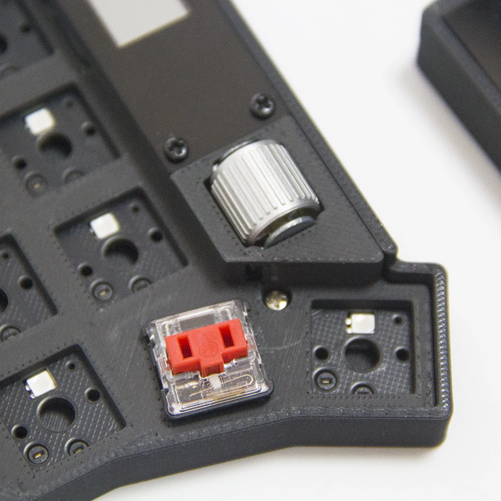 جديد Sofle الانظار اللاسلكية سبليت لوحات المفاتيح عدة مخصص الأسطوانة المقود لطيفة عرض الشاشة Choc V1/V2 التبديل ZMK صدمة لوحة المفاتيح #4