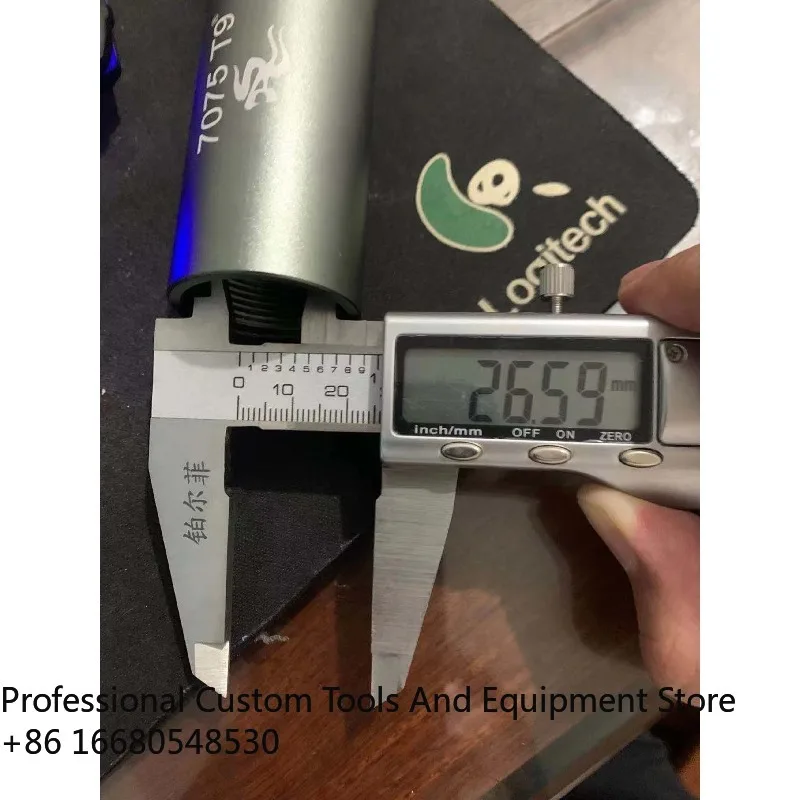 

5aShan Bao Submersible Valve Aluminum Alloy Switch Regulator with 3000psi Display+20cm Thick Aluminum Alloy Pipe