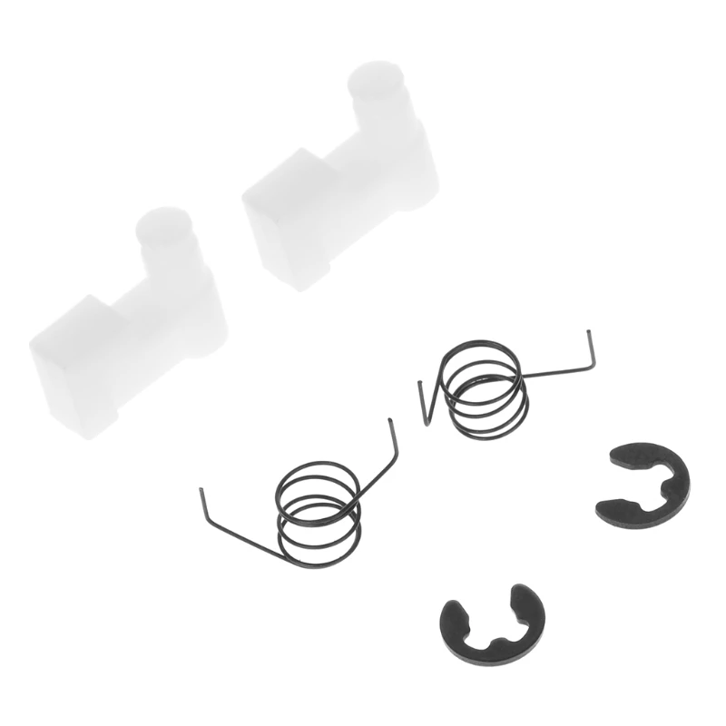 6 pz/set avviamento nottolino clip a molla rinculo per motosega 4500/5200/5800