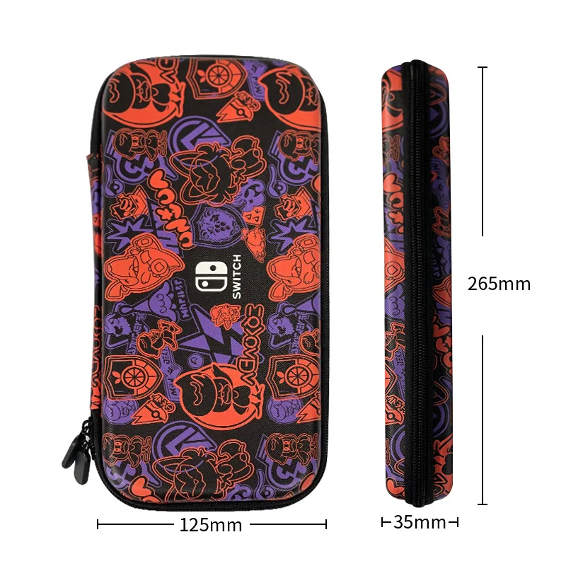 For Switch storage bag, NS protective box, shockproof and anti drop digital game console, OLED, easy to organize hard shell ﻿