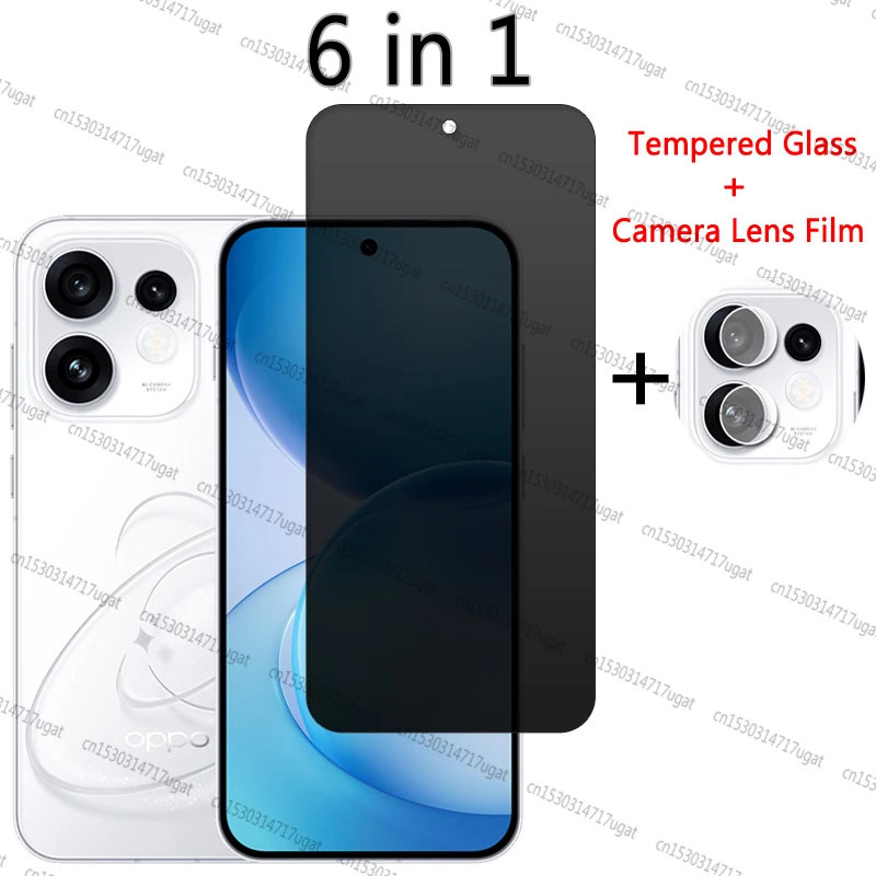 Privacy Screen Protector For Oppo Reno 16 Privacy Screen Protector For Oppo Reno 16 Glass For Oppo Reno16 5G Camera Lens Film
