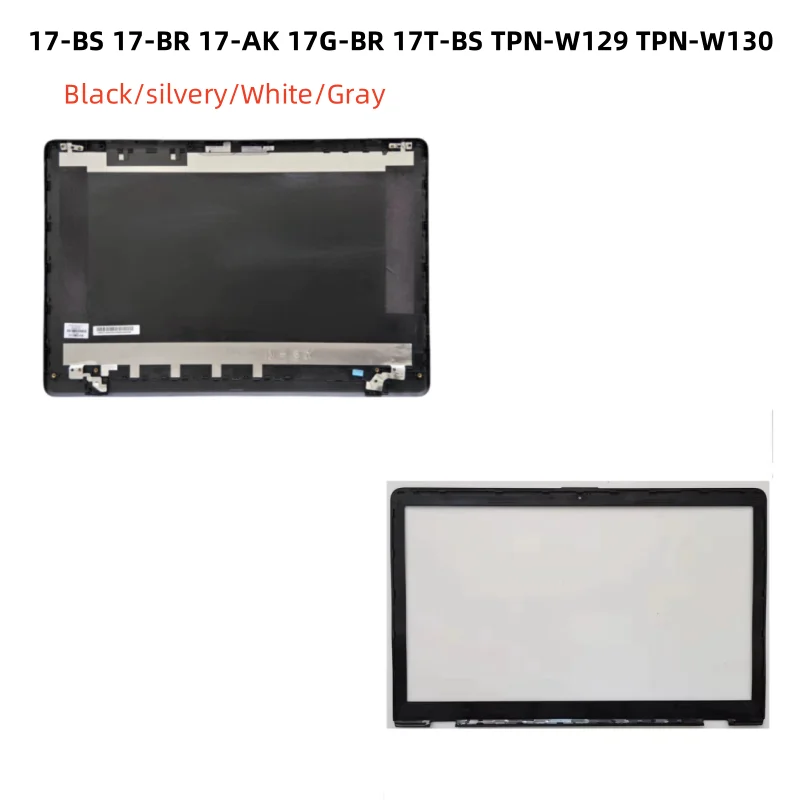 

New LCD Back Cover Case Bezel Front Frame Housing Cover Case For 17-BS 17-BR 17-AK 17G-BR 17T-BS TPN-W129 TPN-W130