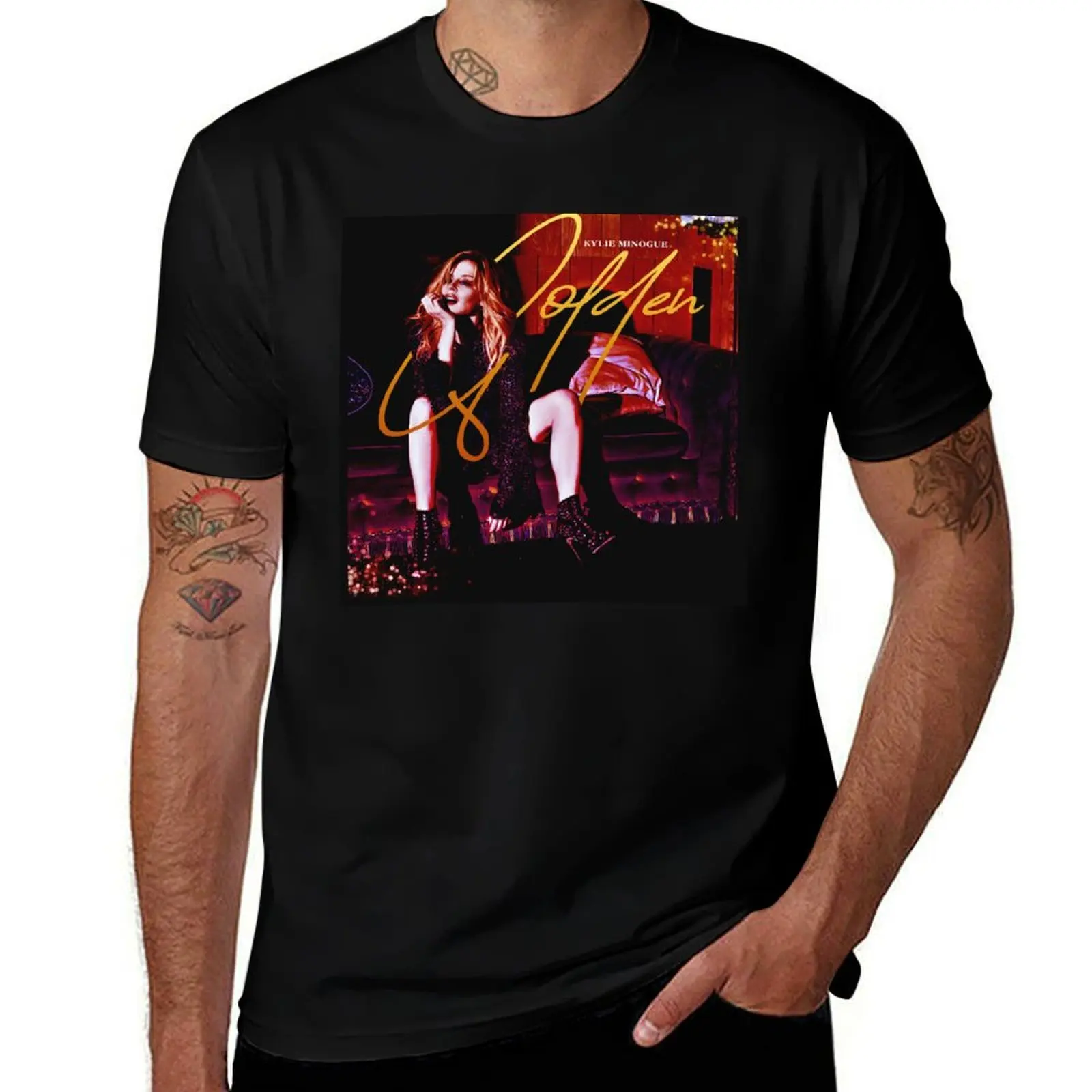 

GOLDEN T-Shirt Clothing valentines clothes graphic t shirt vintage men graphic t shirts