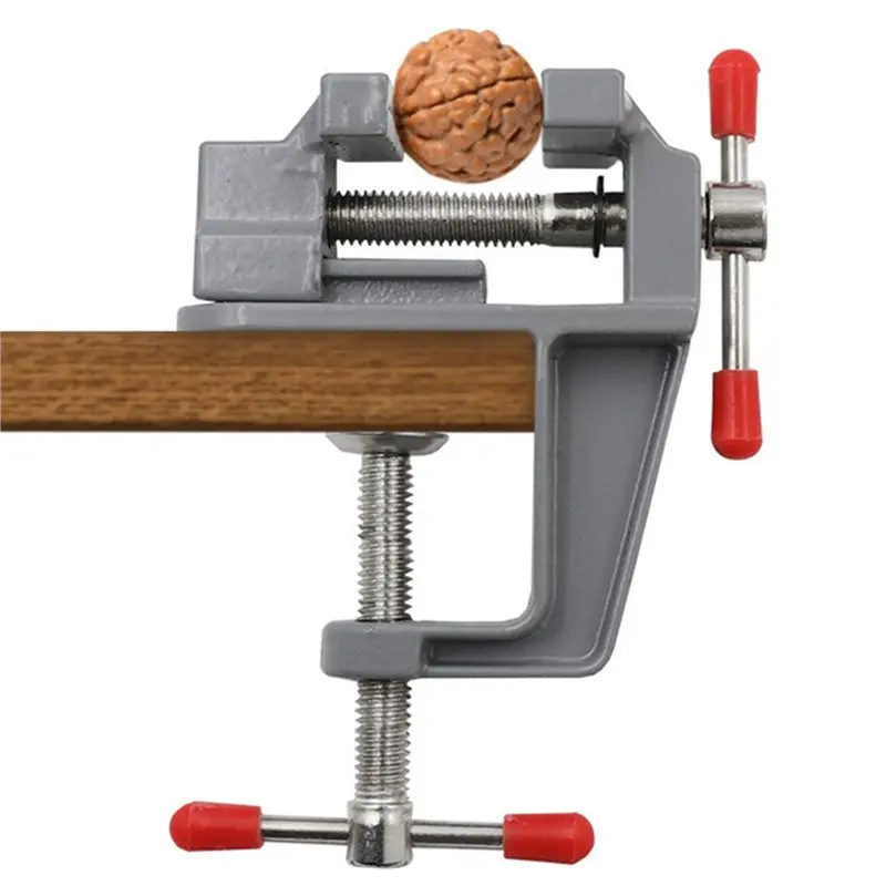 A34R Mini Aluminium Alloy Table Bench Clamp Vise Multi-Functional Bench Vise Table Screw Vise For DIY Craft Mold Fixed Repair
