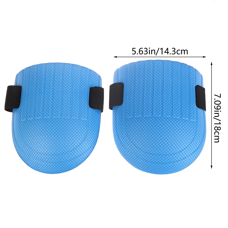 부드러운 폼 패딩 타일 진흙 작업자 무릎 보호 패드, 바닥 벽돌 인공물, 수분 농축 무릎 패드, 1 쌍
