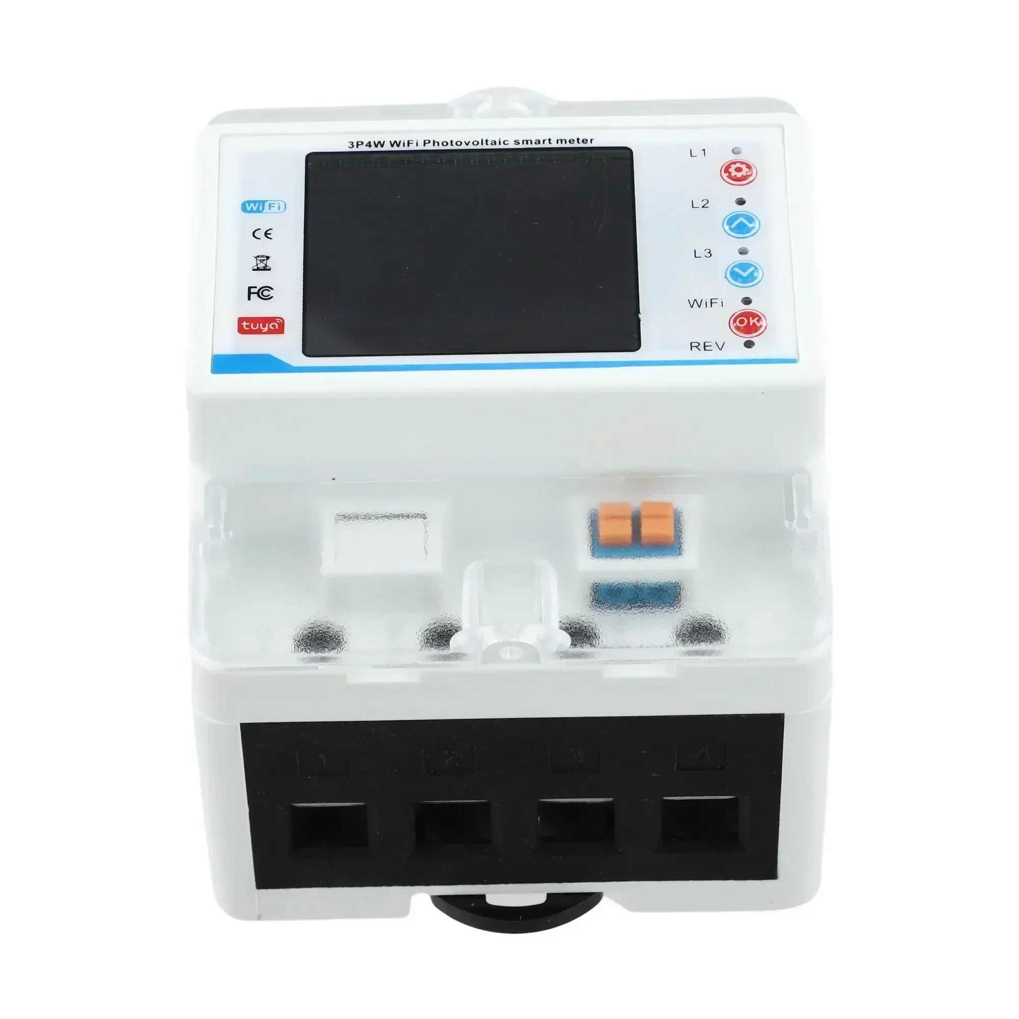 Energy Management Remote Control Usage 3 Phase Electricity Meter Remote Control Energy Meter Real-Time Power Tracking