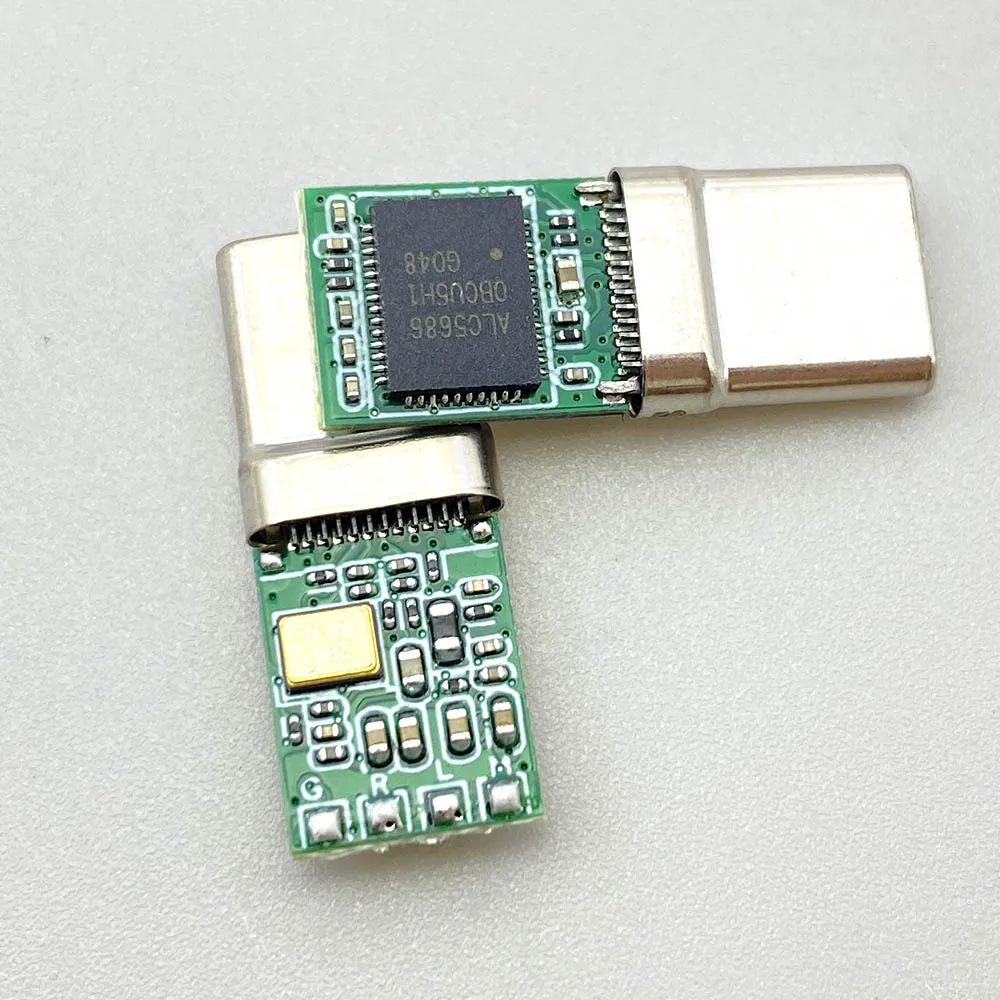 رقاقة سماعة الرأس من النوع C ALC5686، قابس الصوت الرقمي، فك تشفير DAC، جودة صوت بدون فقدان، 32 بت، 384 كيلو هرتز، USB C، محول موصل Hifi #4