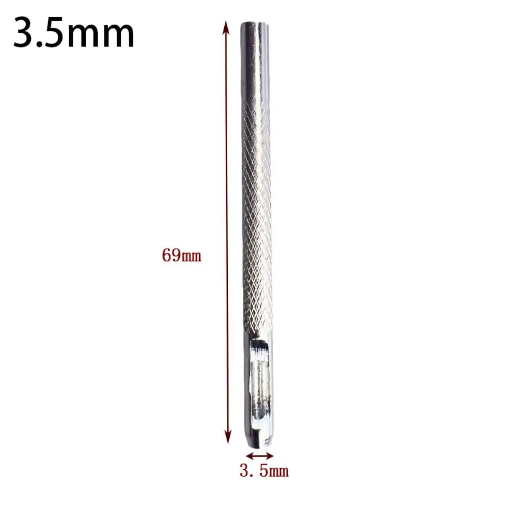 

2.5/3/3.5/4mm Belt Hole Punchers Round Hole Galvanized Leather Punch Kit Hollow Steel Watch Band Tools Belt