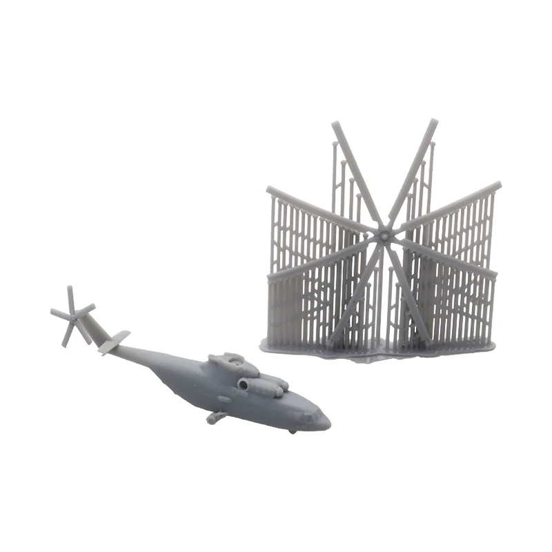 1Set Model Airplane Length 17/60/105/120mm Utility Helicopter Mi-26 Halo Miniature Aircraft Resin Toys 1/2000 700 400 350 Scale