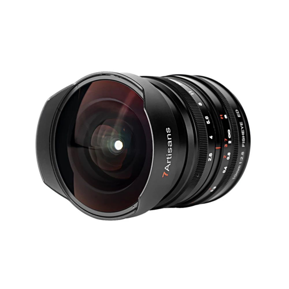 7artisans 10mm F2.8 Wide Angle Fisheye Full Frame Lens For Sony E Canon RF Nikon Z Fuji FX Panasonic Sigma L Leica L