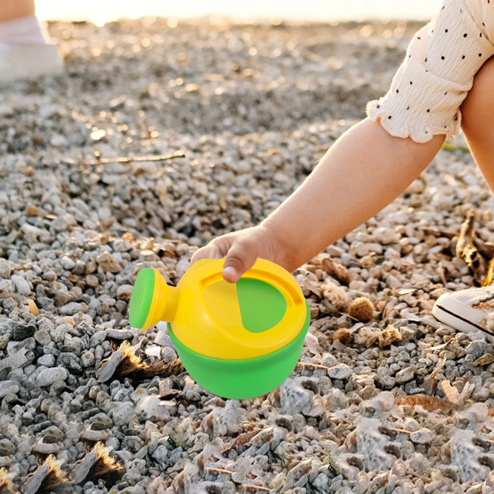 Regador para crianças pequenas, jardinagem, brinquedos de areia, ferramentas de plantio de praia de plástico para bebês