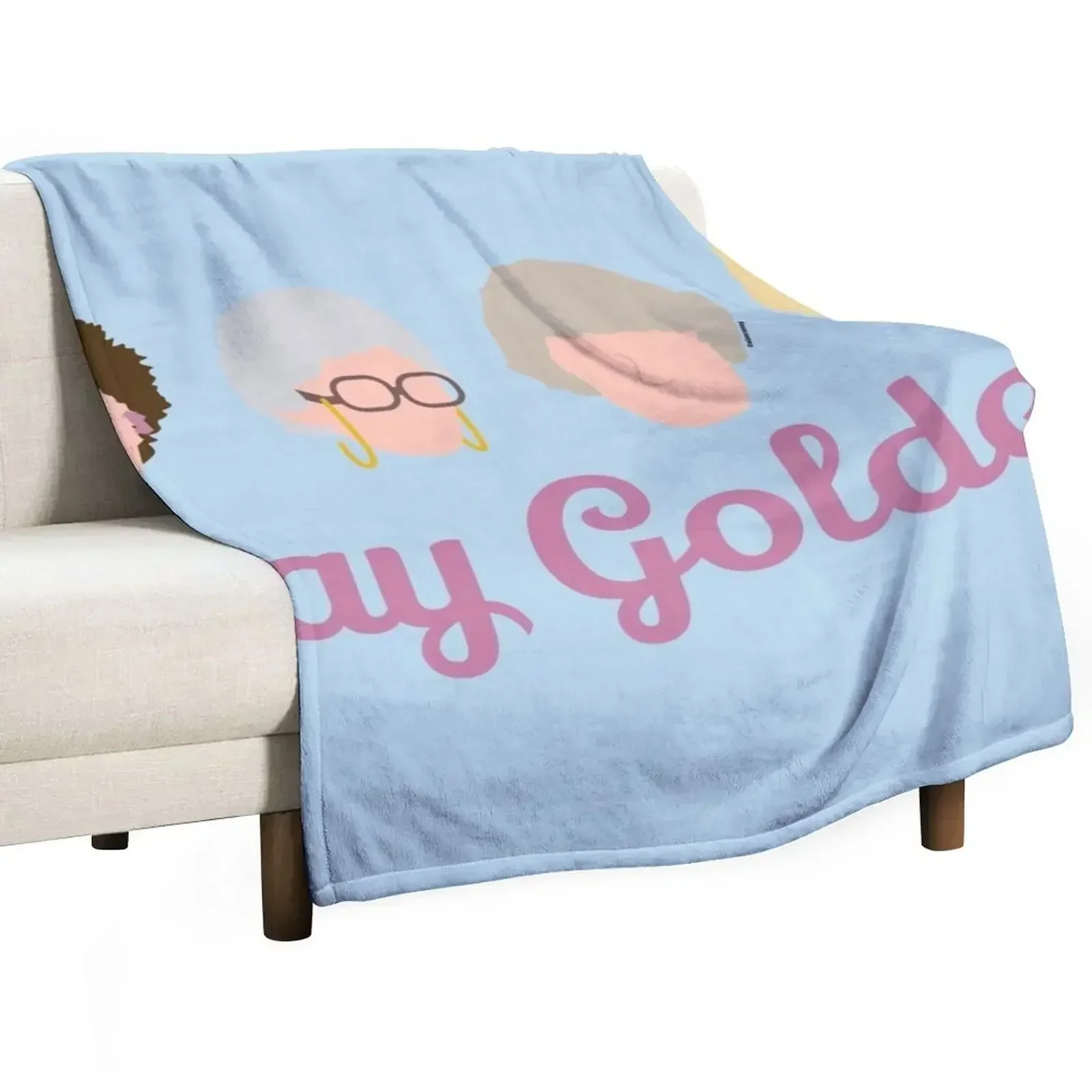 Stay Golden Golden Girls Throw Blanket Kid'S Decoratives for babies Stuffeds Vintage sofa bed Blankets