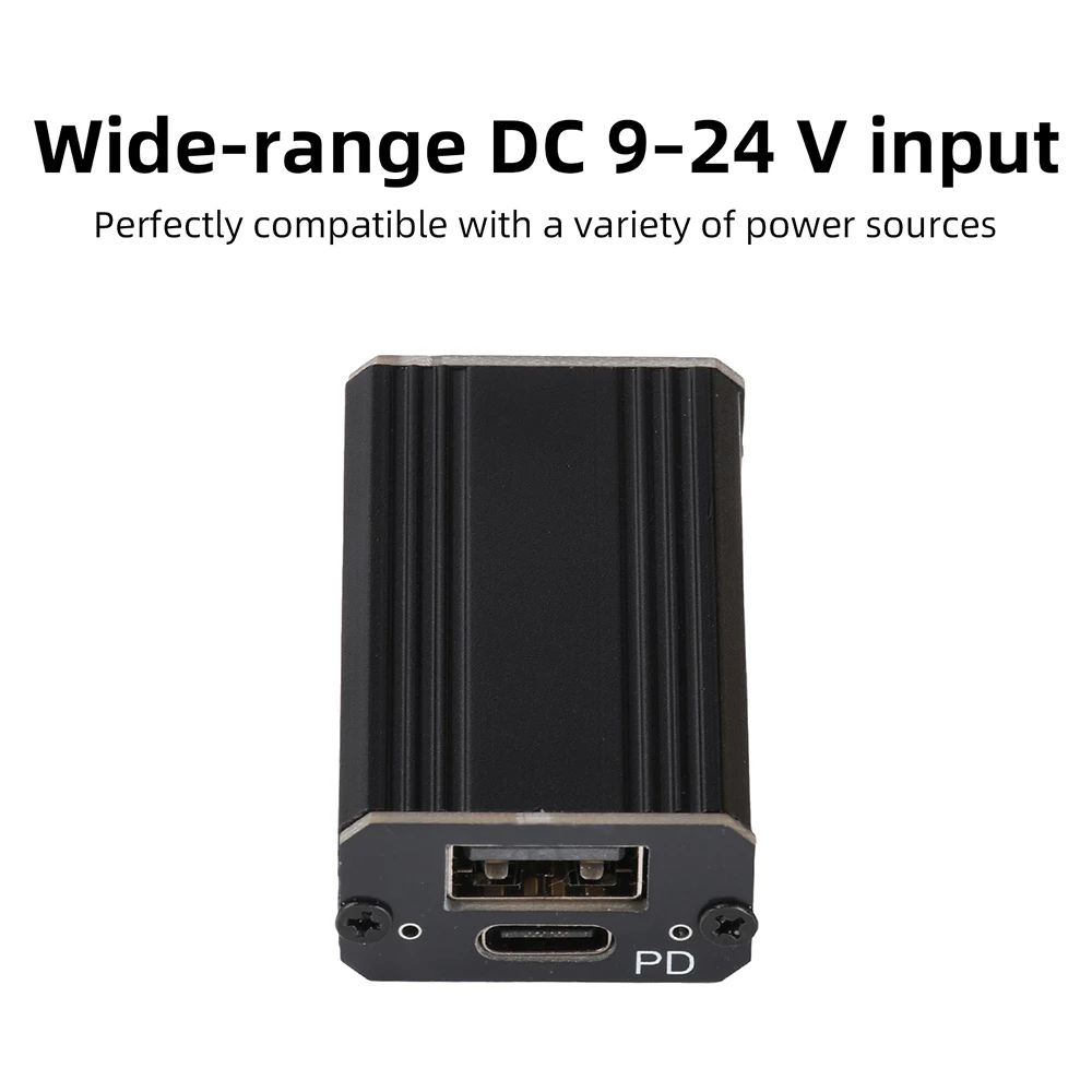 100W PD Fast Charging Module with Solid-State Capacitors for High-Power Devices USB-A Type-C Dual Port Output