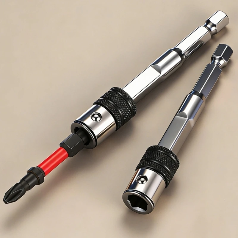 For Hand And Power Tool Universally Bit Extension Rod With Auto Locking Feature For Electric And Manual Screwdriver