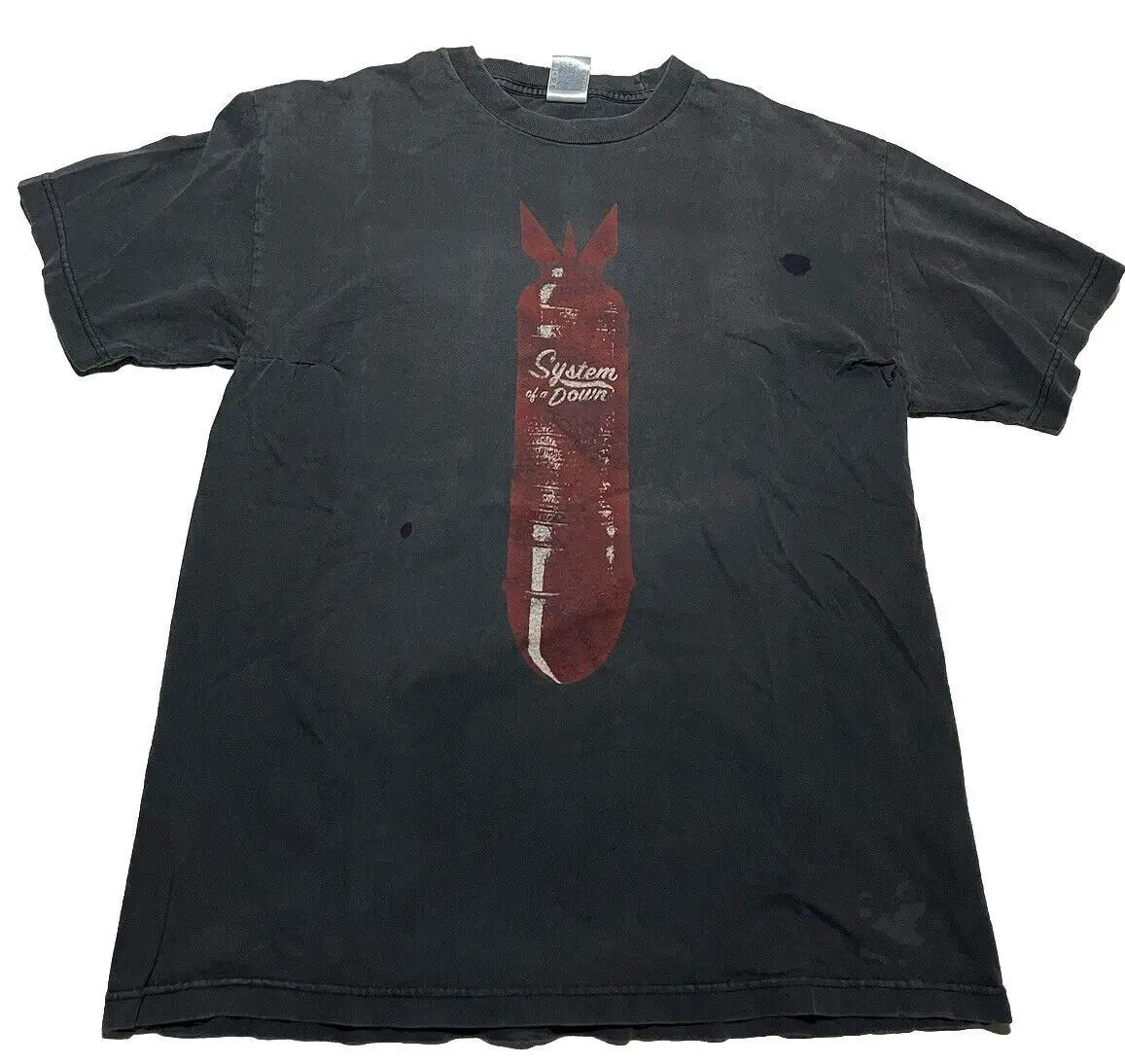 

Vintage System Of A Down Bomb T-Shirt Mens Sz Large Rare 2000s An2