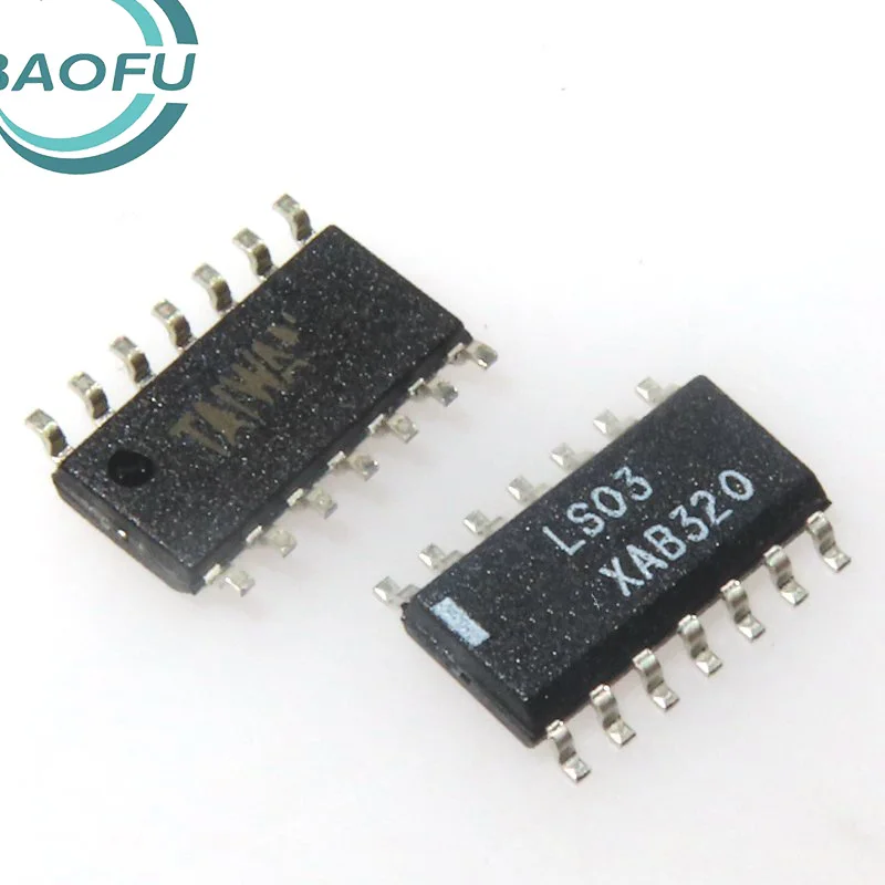 

Brand new original SN74LS03DR LS03 patch SOP14 3.9mm