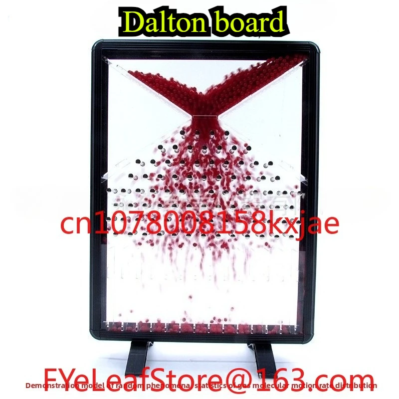 Dalton plate Galton plate random phenomenon demonstration experimental model, gas molecular motion rate